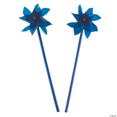 Blue Pinwheels - 36 Pieces