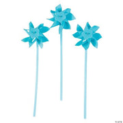 Lt Blue Pinwheels - 36 Pieces