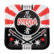 Ninja Warrior Dinner Plate - 8 Pieces
