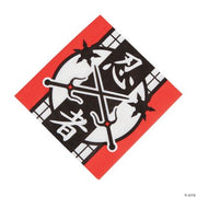 Ninja Warrior Lunch Napkins - 16 Pieces