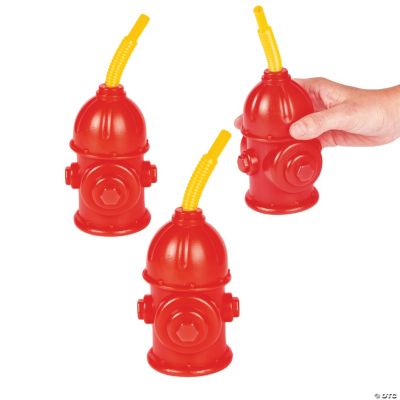 Fire Hydrant Molded Cups - 8 Pieces