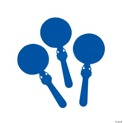 Blue Round Clapper - 12 Pieces