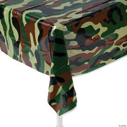 Camo Print Tablecover - 1 Piece