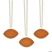Gold Bead W/Football Disc - 150 Pieces