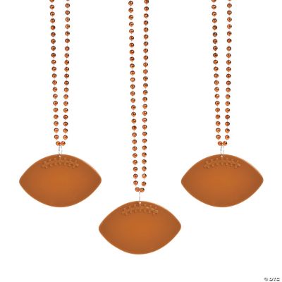 Orange Bead W/Football Disc - 150 Pieces