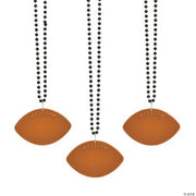 Black Bead W/Football Disc - 150 Pieces