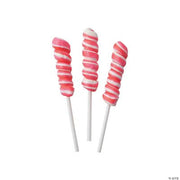 Hot Pink Mini Twisty Pops - 24 Pieces