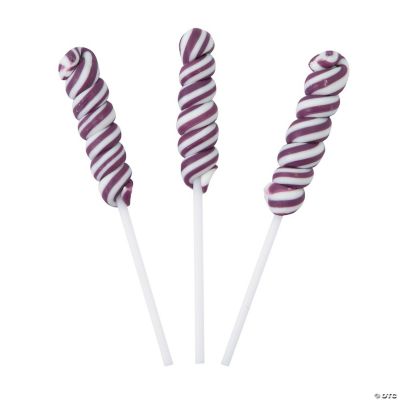 Purple Mini Twisty Pops - 24 Pieces