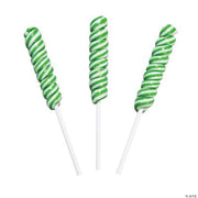 Green Mini Twisty Pops - 24 Pieces
