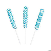 Light Blue Mini Twisty Pops - 24 Pieces