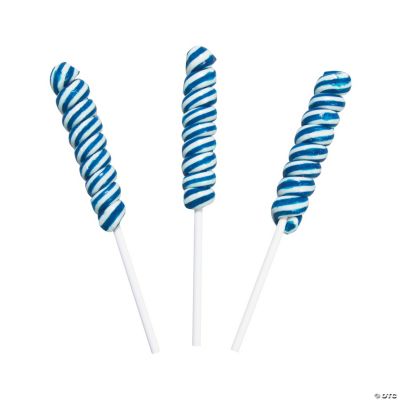 Blue Mini Twisty Pops - 24 Pieces