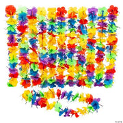 Tinsel Lei Rainbow - 12 Pieces