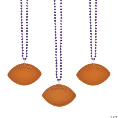 Purple Bead W/Football Disc - 150 Pieces