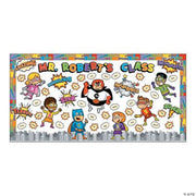 Super Hero Bulletin Board - 201 Piece