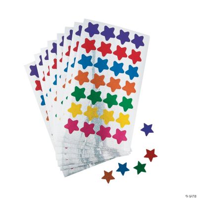 Basic Star Stickers - 25 Pieces
