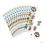 Super Hero Super Stickers - 24 Pieces