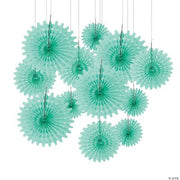 Mint Tissue Fan Assortment - 12 Pieces