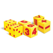 5” Giant Soft Foam Dice Group, Set of 6