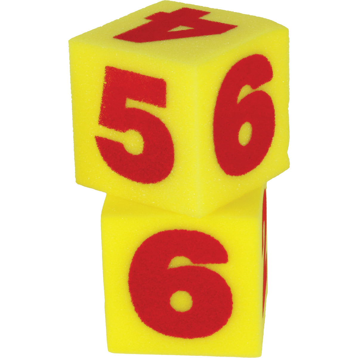 5" Giant Soft Foam Dice - Number, Set of 2