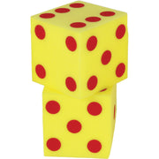 5" Giant Soft Foam Dice - Dot, Set of 2