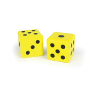 3" Molded Foam Dice - Dot, Set of 2