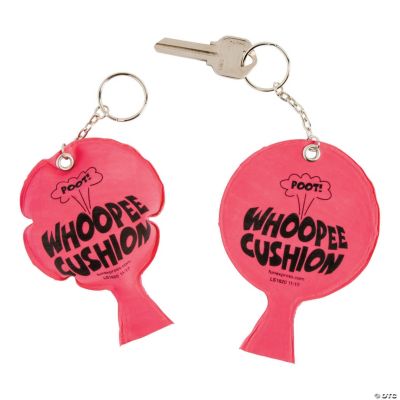 Whoopie Cushion Keychain - 12 Pieces