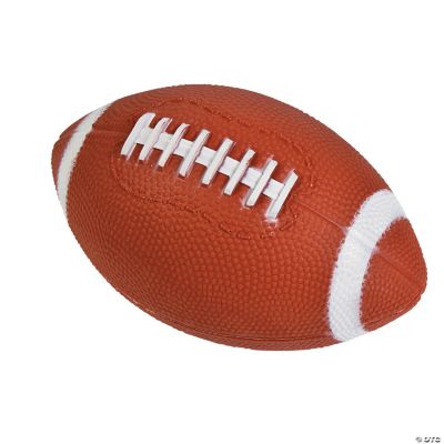 5" Rubber Football - 6 Pieces