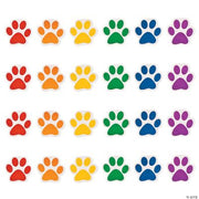 Paw Print Notepads - 24 Pieces
