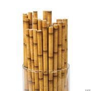 Bamboo Paper Straws - 24 Pieces