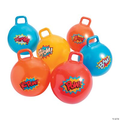 Super Hero Happy Hoppers 18" - 6 Pieces