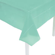 Mint Plastic Tablecover - 1 Piece