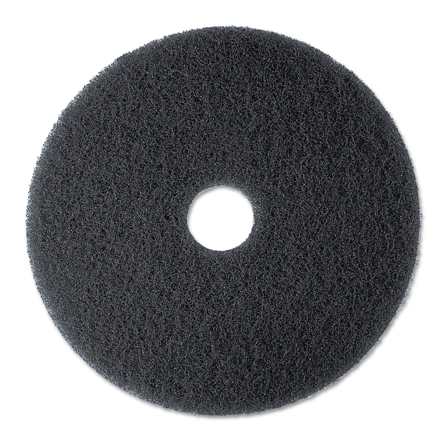 17" Diameter - Fiber - Black - 5 / Carton