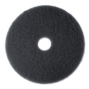 17" Diameter - Fiber - Black - 5 / Carton