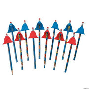 Superhero Pencil W/ Cape - 12 Pieces