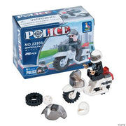 Police Building Block Sets - 12 Pieces