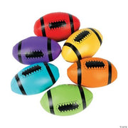 4" Vinyl Foam Filled Football - 12 Pieces