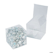 3" Clear Plastic Favor Boxes - 24 Pieces
