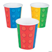 Block Party 9Oz Cups - 8 Pieces