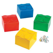 Block Party Favor Boxes - 12 Pieces