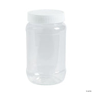 Plastic Pint Mason Jar - 12 Pieces