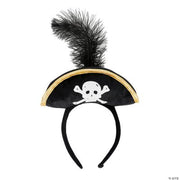 Plush Pirate Headband - 1 Piece