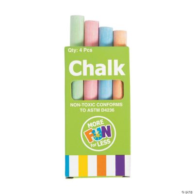 Vp 4-Pc Boxed Chalk - 72 Pieces