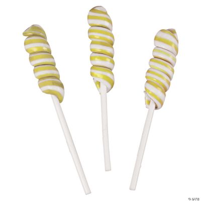 Gold Mini Twisty Pops - 24 Pieces