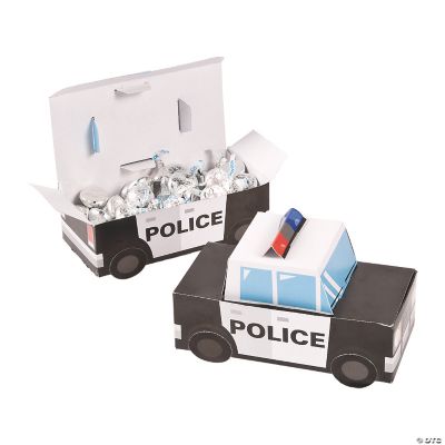 Police Party Treat Boxes - 12 Pieces