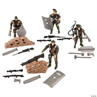 Mini Army Man Set - 6 Pieces