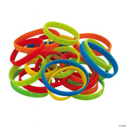 Jesus Loves Me Thin Band Bracelet - 24 Pieces