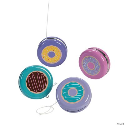 Donut Party Yo-Yos - 12 Pieces