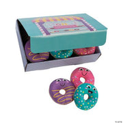 Plush Donuts W/ Box - 12 Pieces