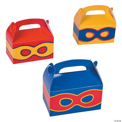 Superhero Treat Boxes - 12 Pieces