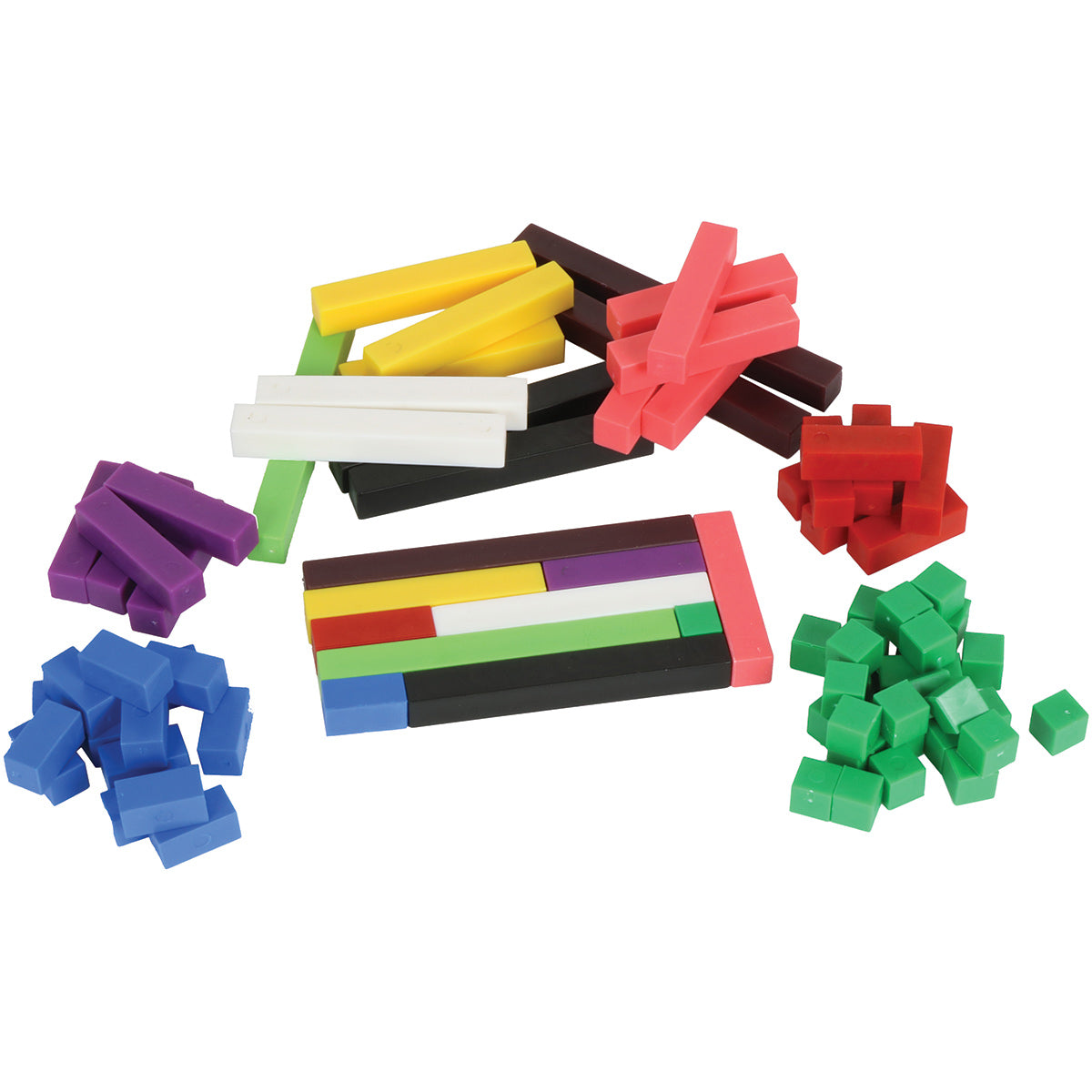 Plastic Deci Rods, Set of 80